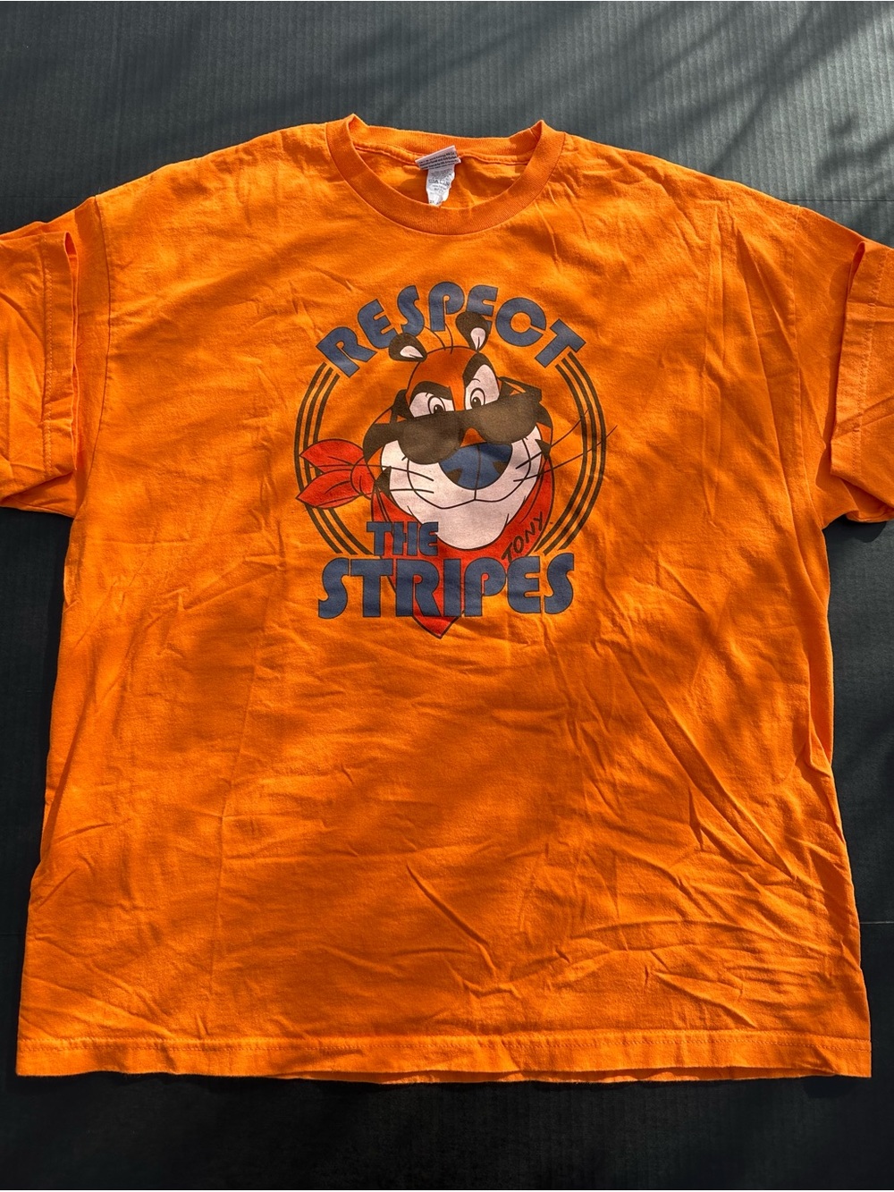Kellogg's Bright Orange Tony The Tiger Logo T-Shirt